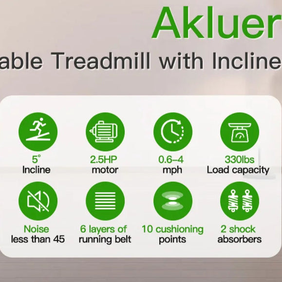 Walkingpad med stigning