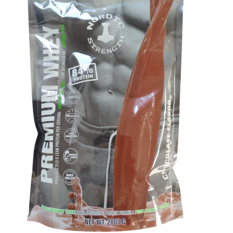 Whey Proteinpulver med Chokoladesmag (2000 g)