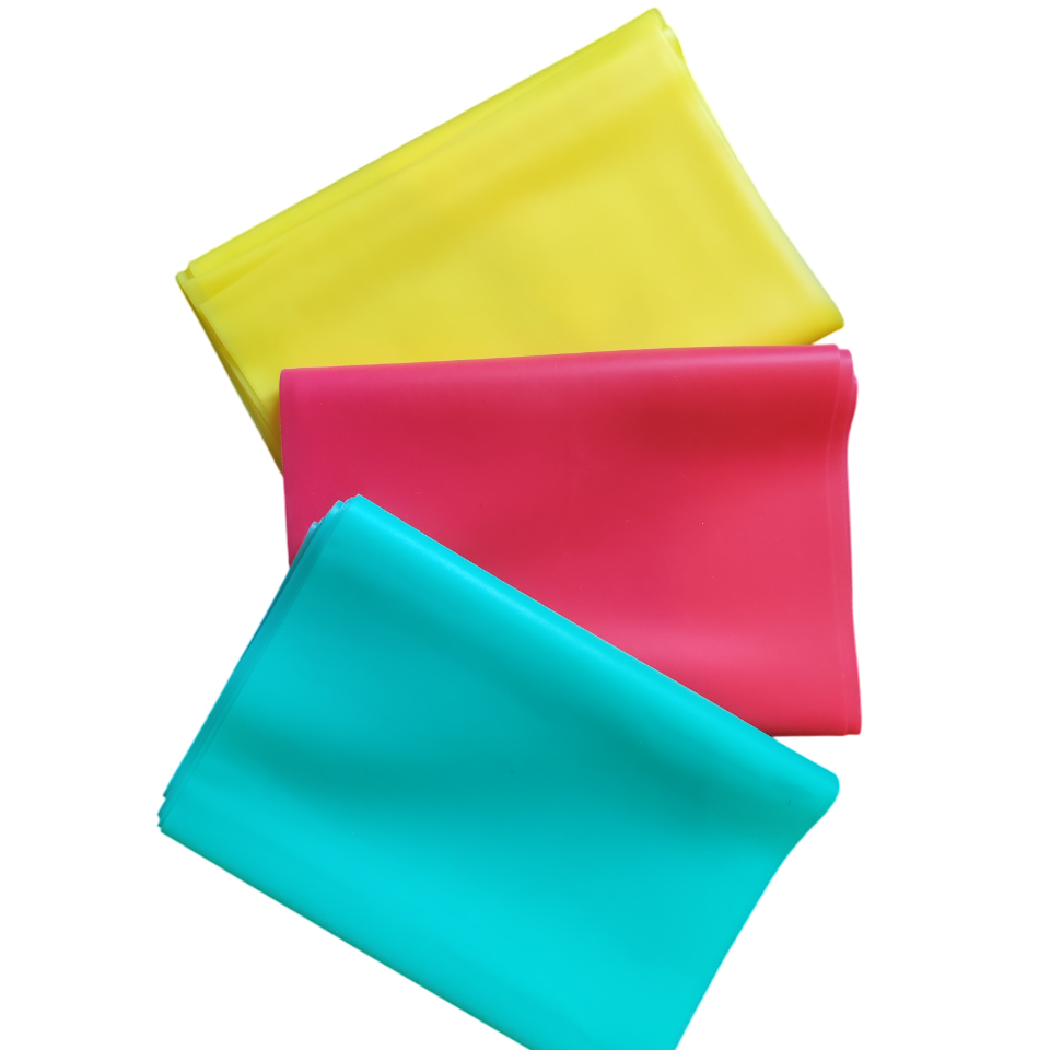 Trænings elastikbånd 2,5 meter pakketilbud (3 pack)