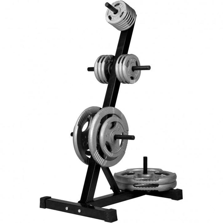 Vægtskiveholder til 30 mm vægtskiver (Sort)