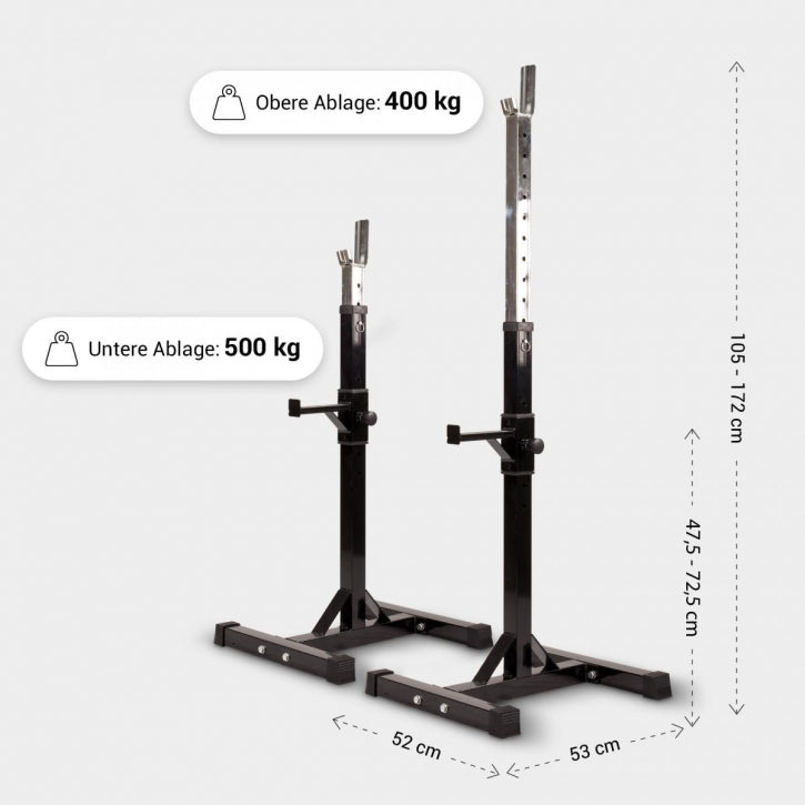 Squat Rack (Maks. belastning 500 kg)