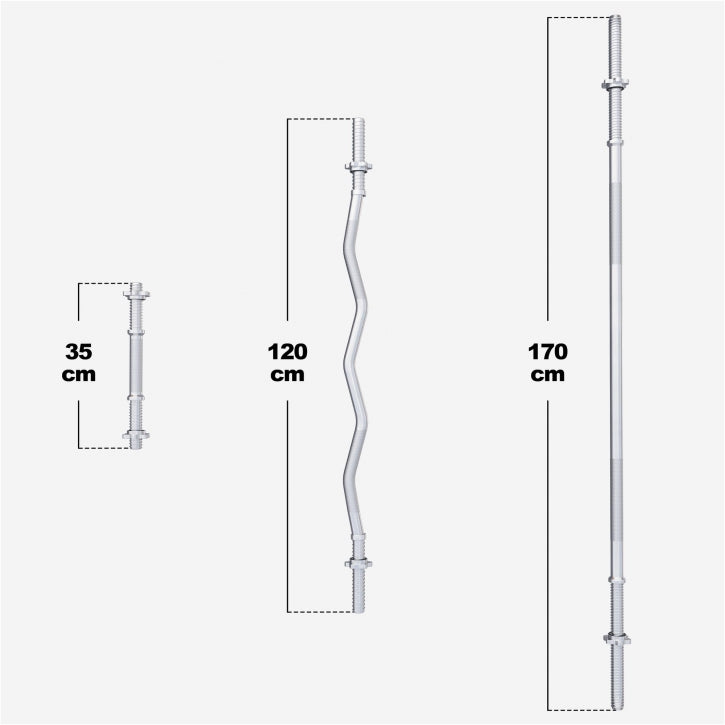 100 kg vægtstangsæt (30 mm) GRIP