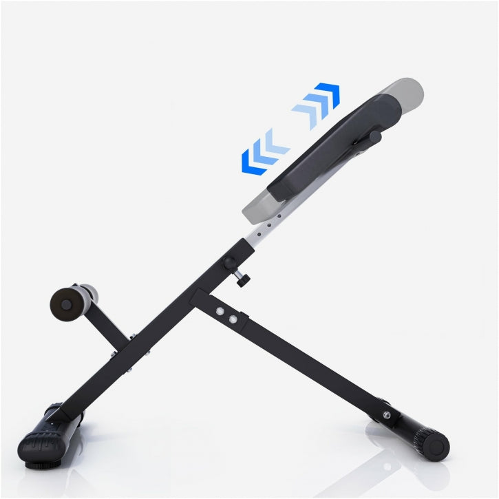 Ryg- og mavetræner (sammenklappelig)