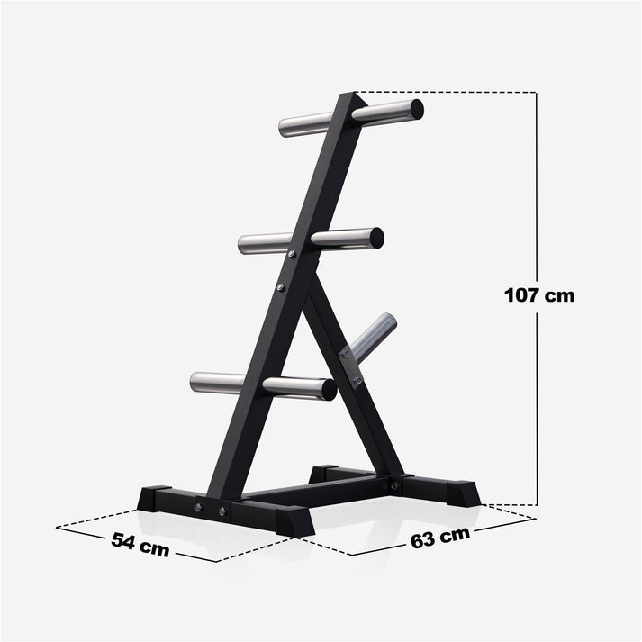 50/51mm vægtskive holder sort