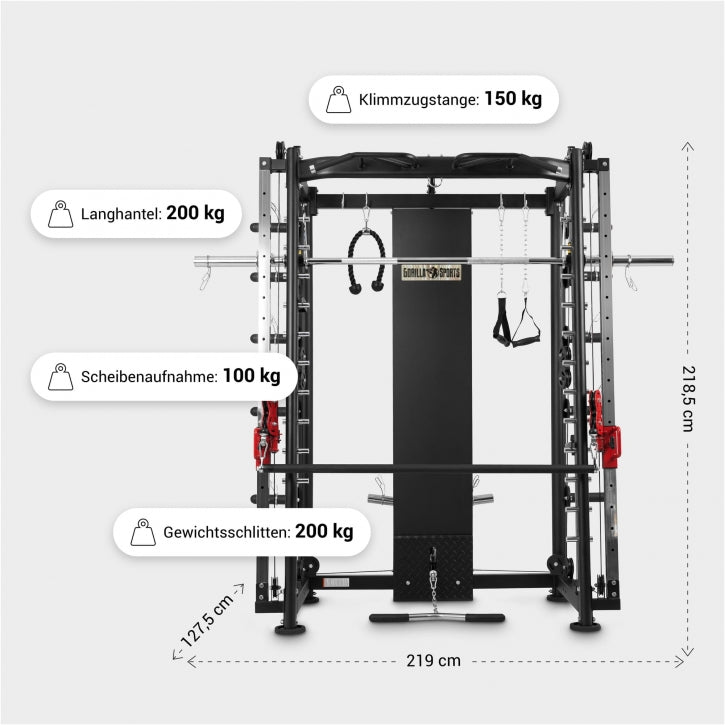 Smith Maskine / Komplet Power Rack (skaffevare)