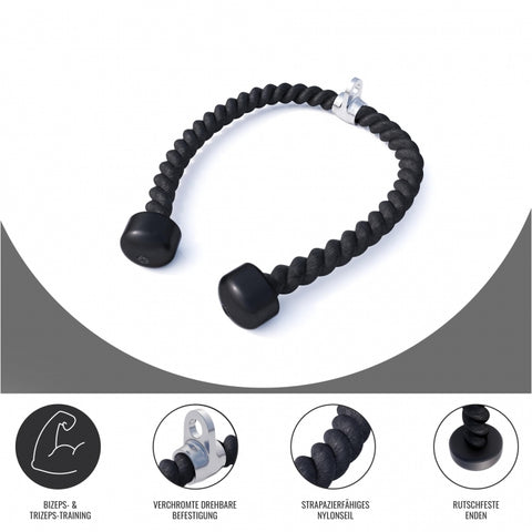 Triceps reb (ekstra langt) Double 85 cm