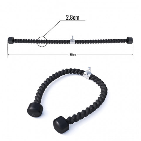 Triceps reb (ekstra langt) Double 85 cm