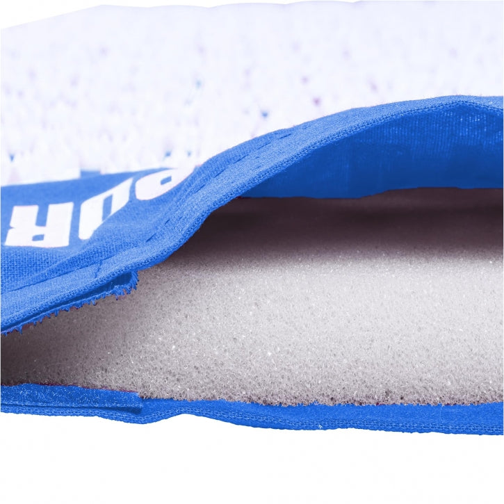 Akupressurmåtte mørkeblå med pude og bæretaske