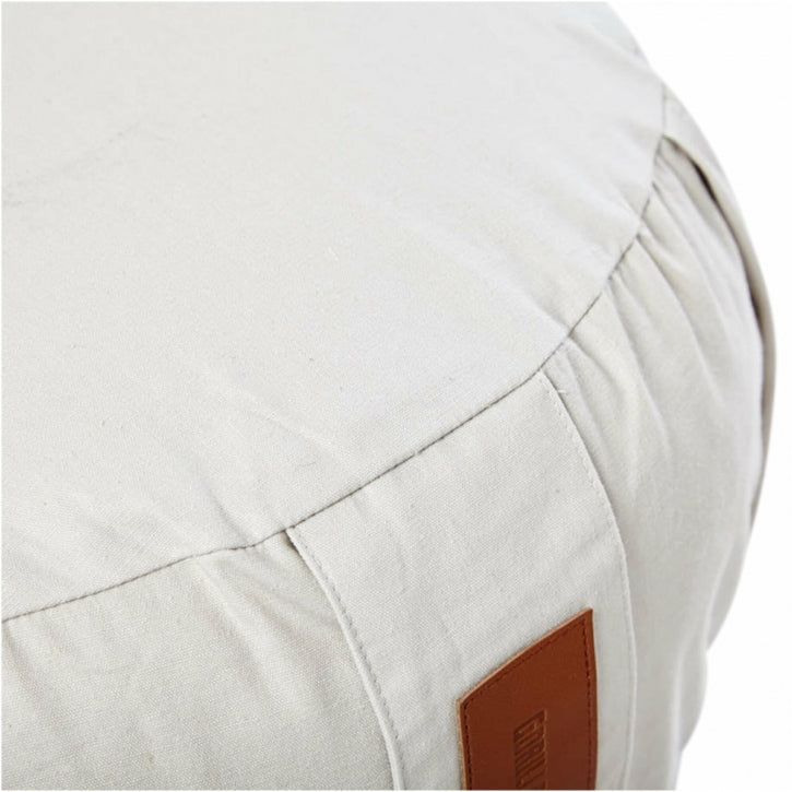 Yogapude Sandfarve (Rund)