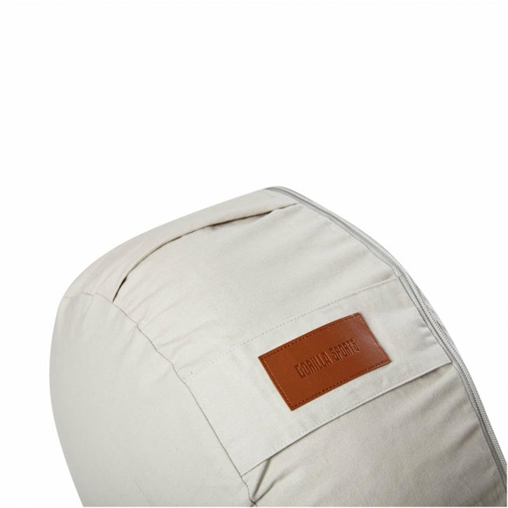 Yogapude Sandfarve (Rund)