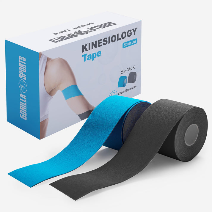 Kinesiologi tape (sæt med to ruller)
