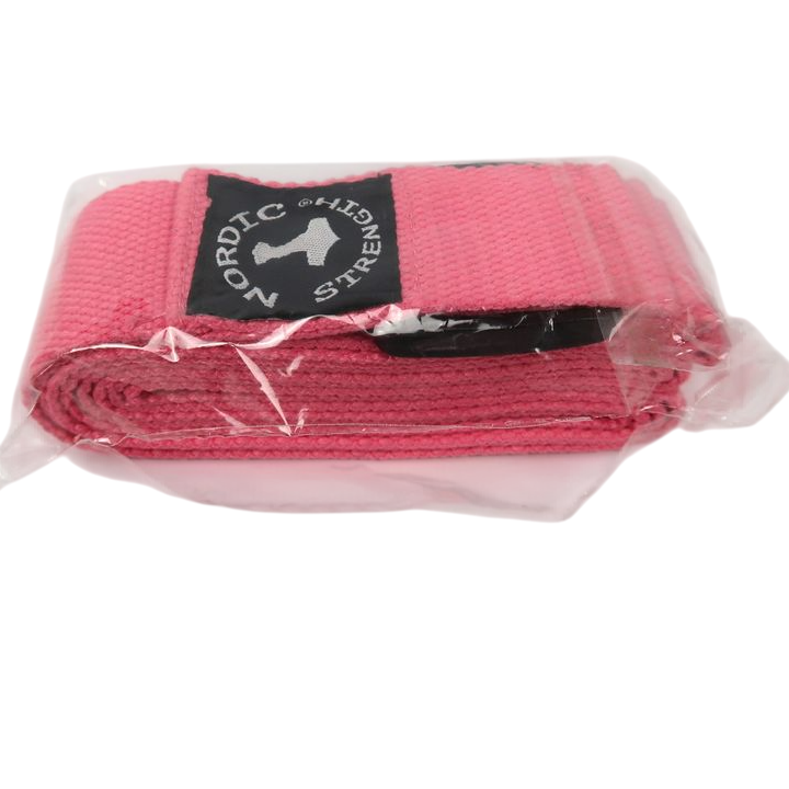 Yogabælte - Pink - Nordic Strength