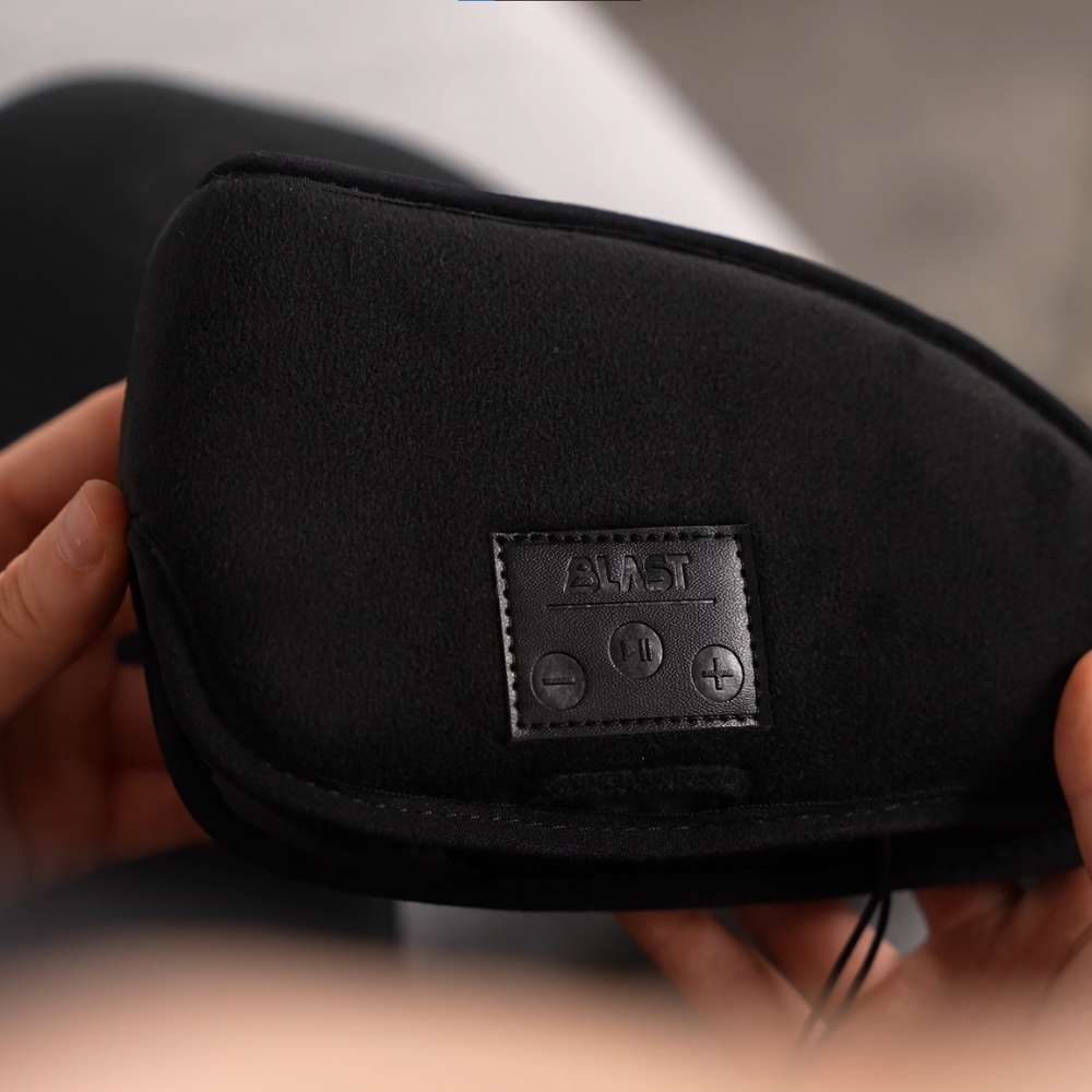 BLAST Buddha: Høretelefoner med sovemaske