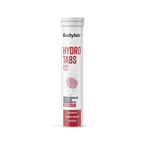BODYLAB HYDRO TABS (1X20 STK) - BERRY (KOFFEINFRI)