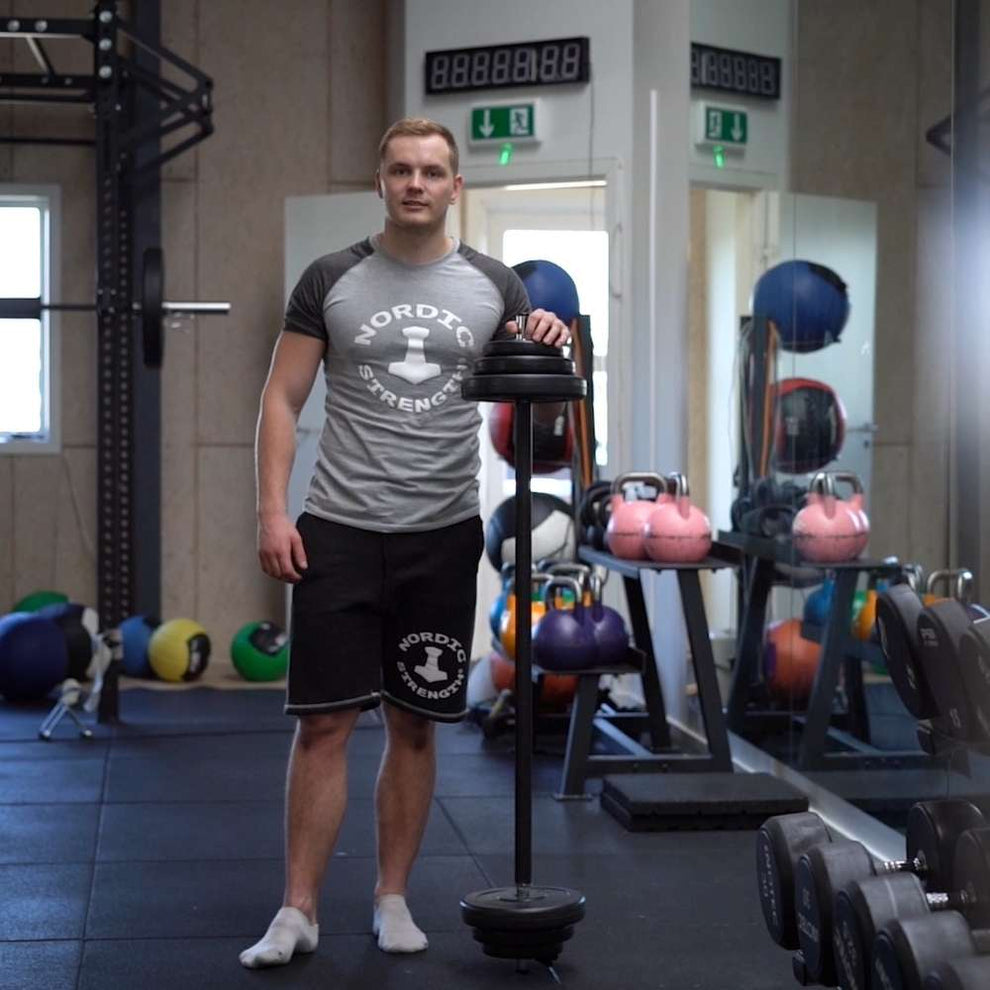 Billigt aerobic pump vægtstangssæt 20 kg