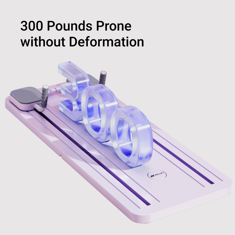 5-i-1 Bærbart pilates board reformer sæt - Sort