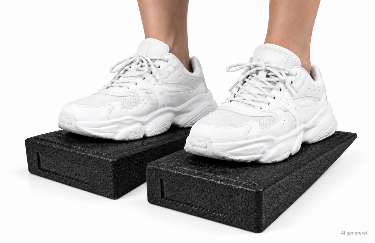 Læg blokke (3 dele) i sort (calf blocks)