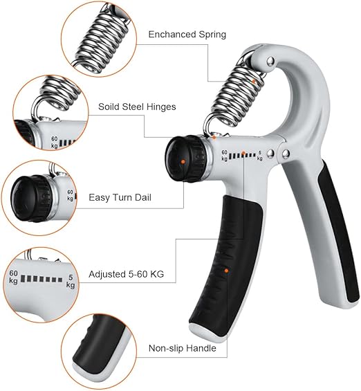 Justerbar håndtræner (5 - 60 kg)