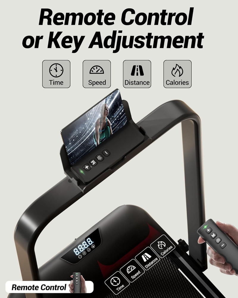 Sammenklappelig 3-i-1 Walking Pad med 10 % / 15 % stigning