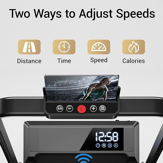 Walkingpad/Løbebånd med bøjle