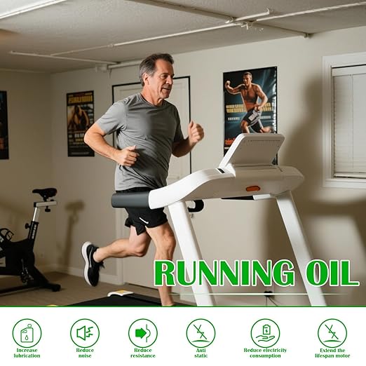 Silikoneolie til løbebånd / walking pad – 60 ml
