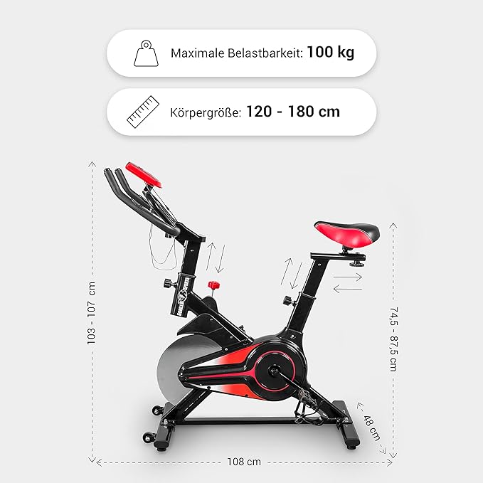 Gorilla Sports Motionscykel 961
