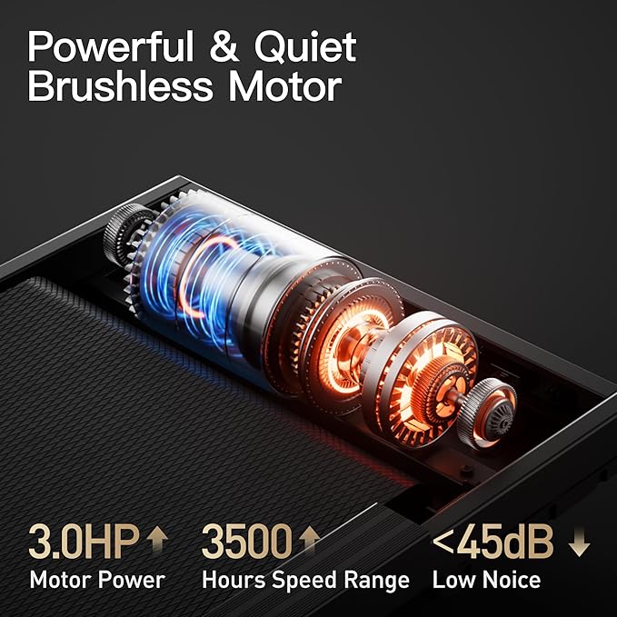 Sammenklappeligt løbebånd U50 med hældning