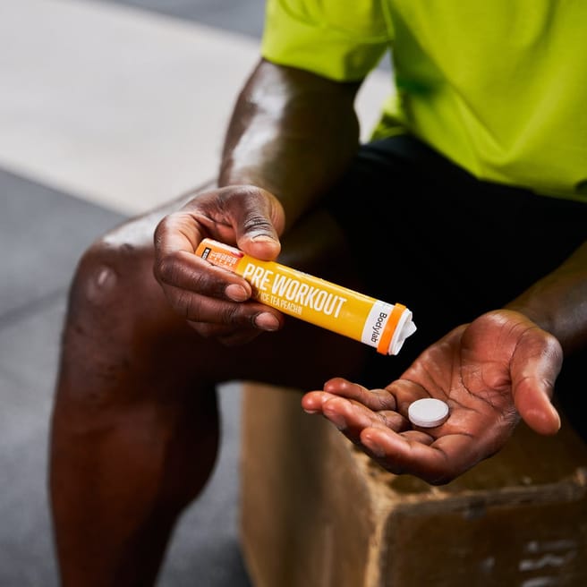 Bodylab Pre Workout Tabs (20 stk) - Ice Tea Peach