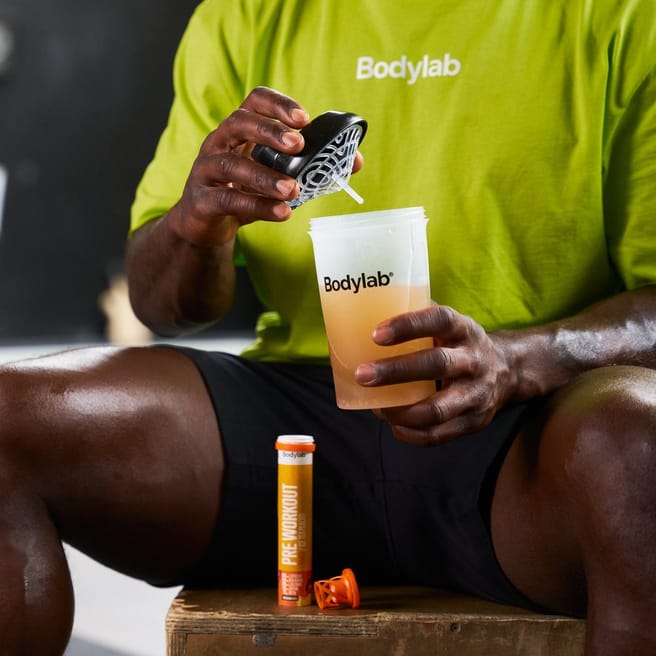 Bodylab Pre Workout Tabs (20 stk) - Ice Tea Peach