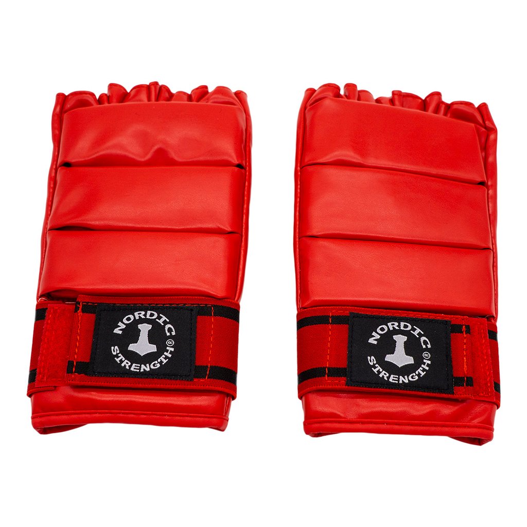 Røde sandsæk fingerhandsker - Onesize