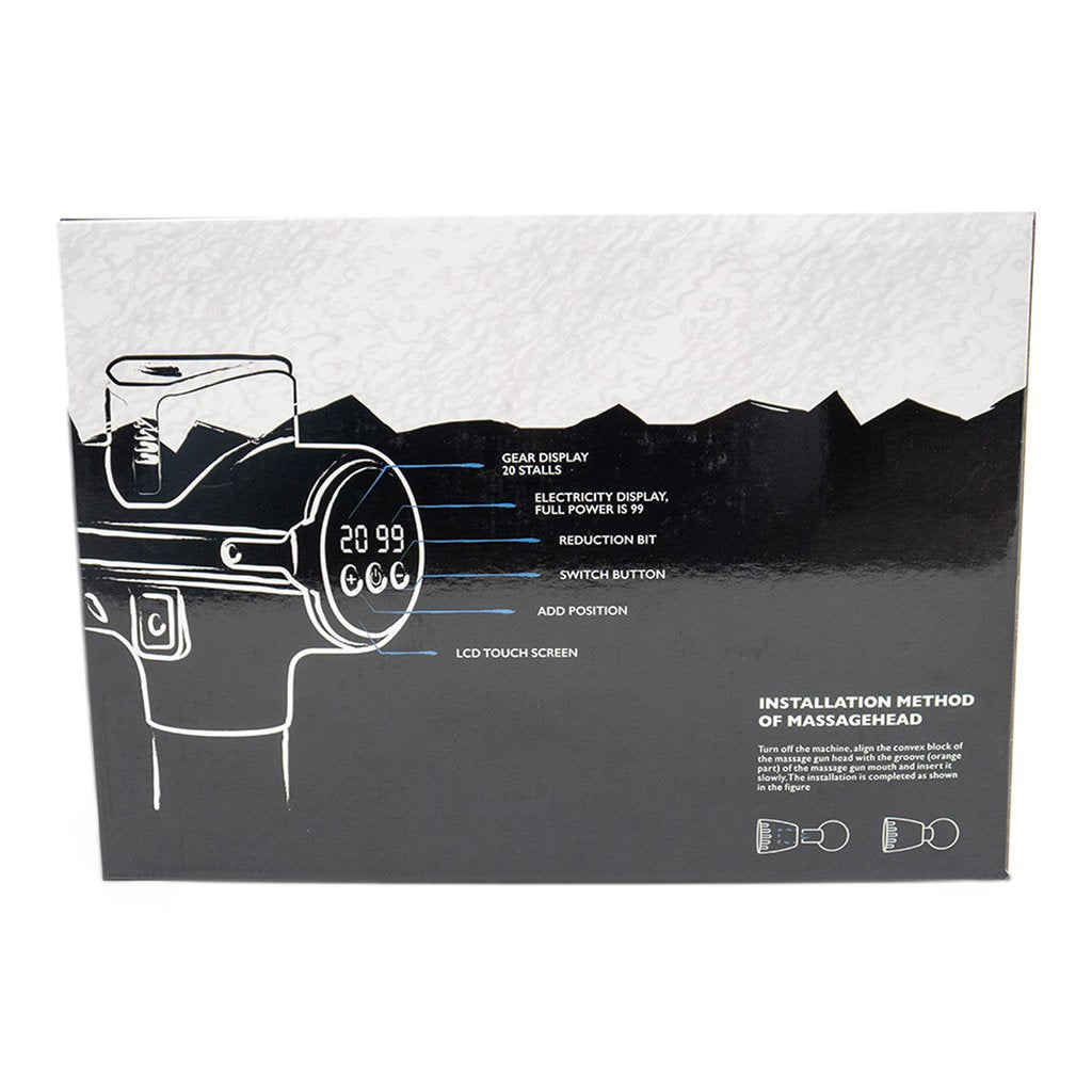 Massagegun 'Elite Edition' fra BLAST (Massagepistol)