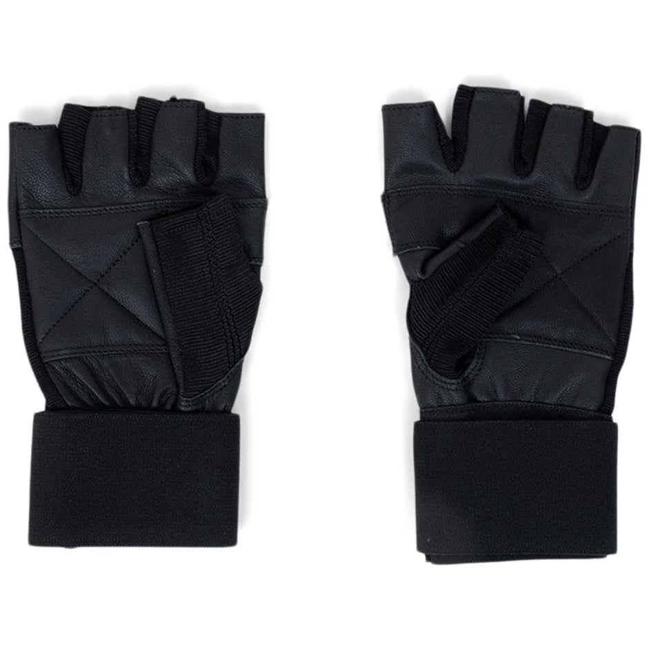 Træningshandsker med dobbelt luk i sort fra Nordic Strength