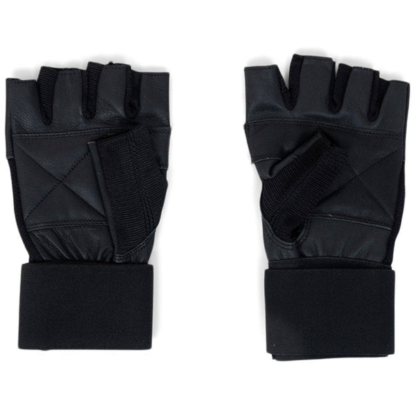 Træningshandsker med dobbelt luk i sort fra Nordic Strength