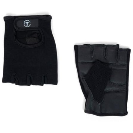 Træningshandsker med læder håndflade og blød overside (XL)