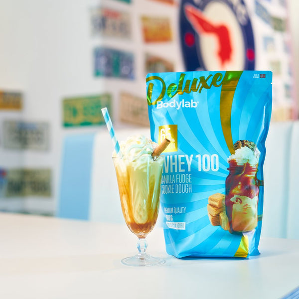 Bodylab Whey 100 Deluxe (1 kg) - Vanilla Fudge Cookie Dough