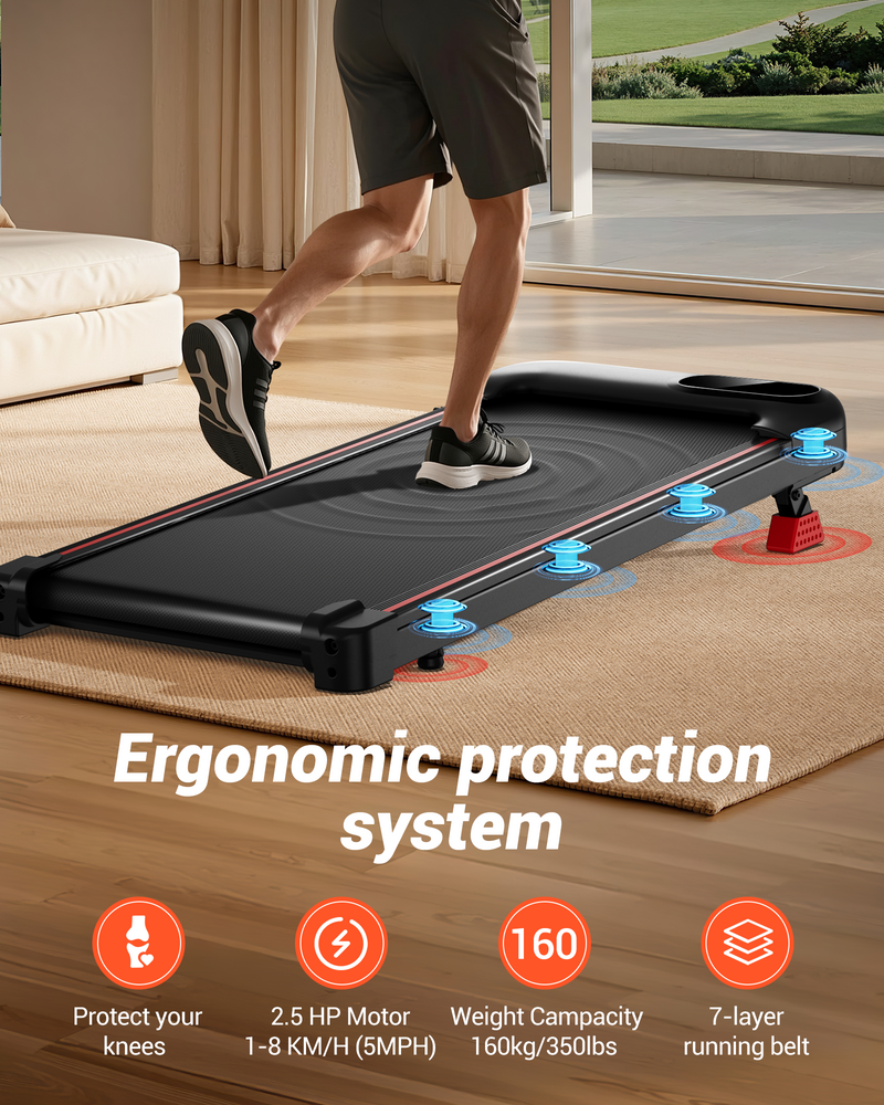 Walking Pad Pro 2-i-1 med 9%/ 15% stigning
