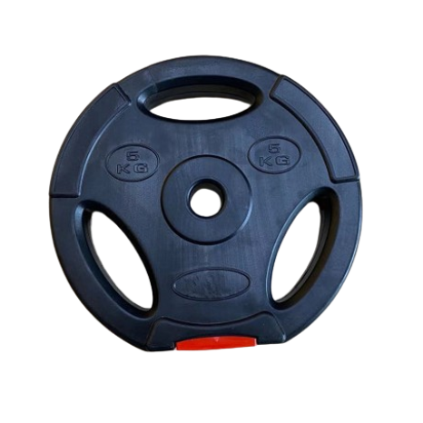 170 cm vægtstang fjederluk + 60 kilo vægtskiver med greb