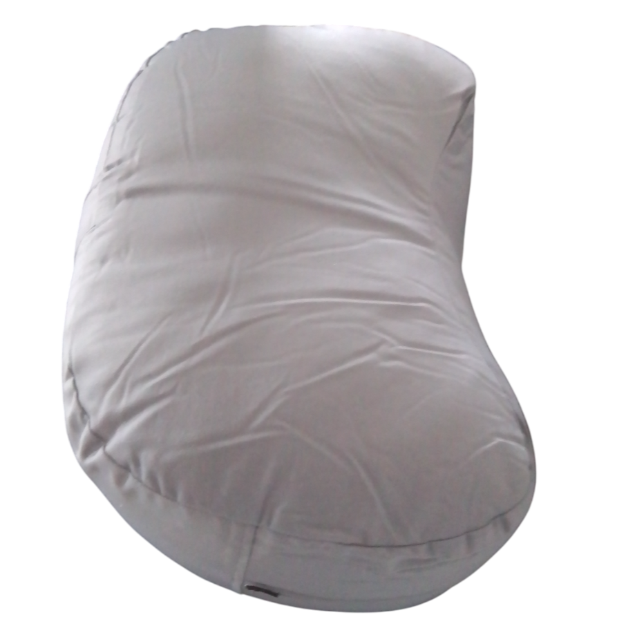 Yogapølle & Meditationspude i grå (Pakketilbud)