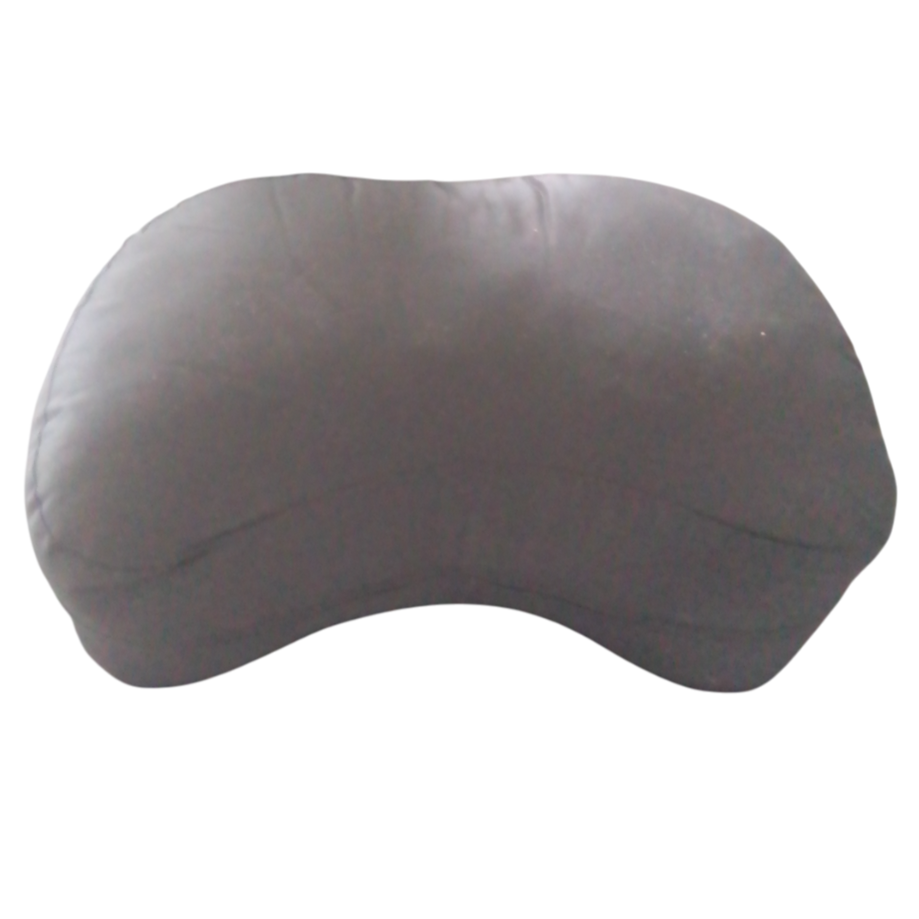 Meditationspude Sort (Halvmåne) - Nordic Strength