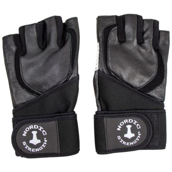 Træningshandsker med håndledsstøtte og gummigreb