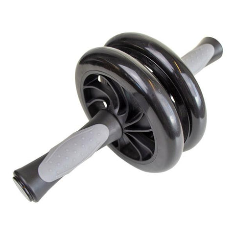 Mavehjul med 2 hjul (Sort)