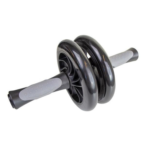 Mavehjul med 2 hjul (Sort)