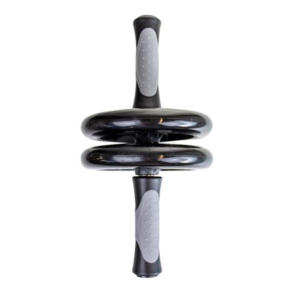 Mavehjul med 2 hjul (Sort)