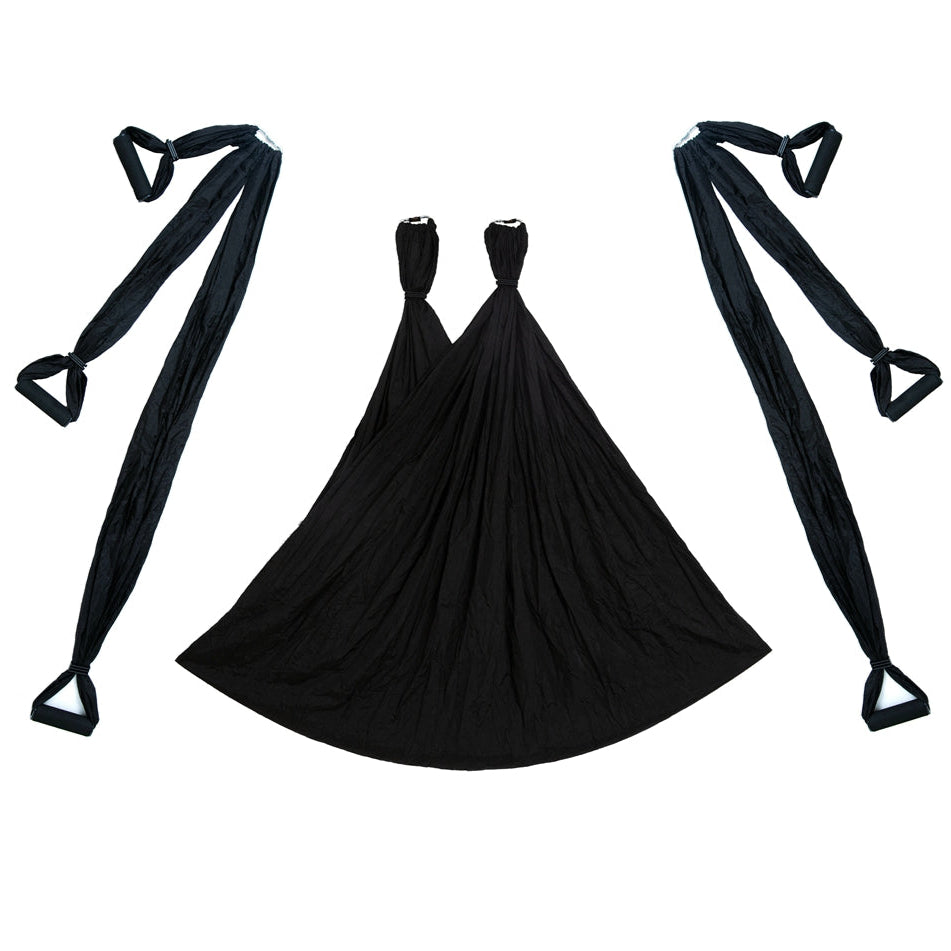 Yoga swing komplet – inkl. loftophæng og bærepose