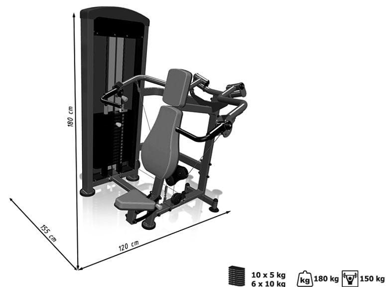 Professionel skuldermaskine (Skaffevare)