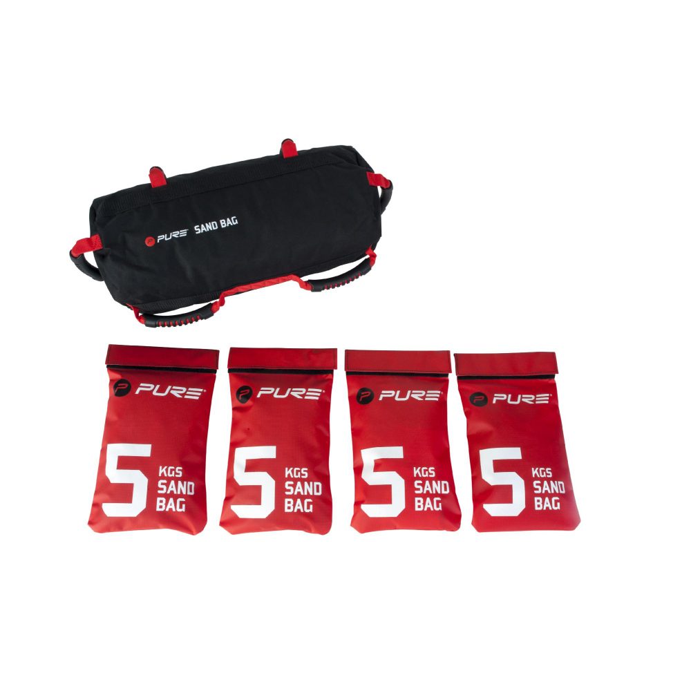 Justerbar sandsæk 4x5 kg