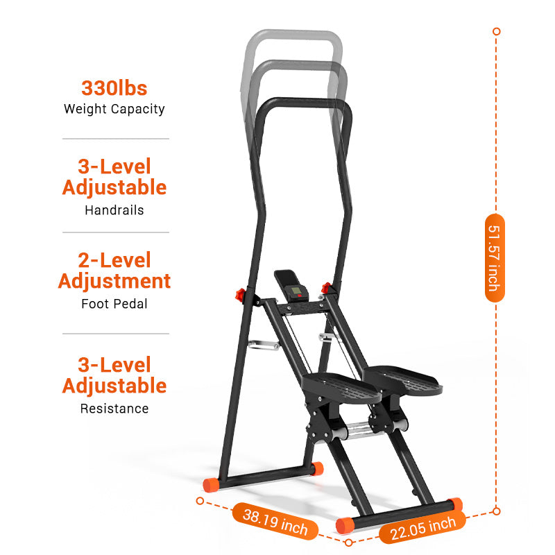 Sammenklappelig trappemaskine (Stair Stepper)