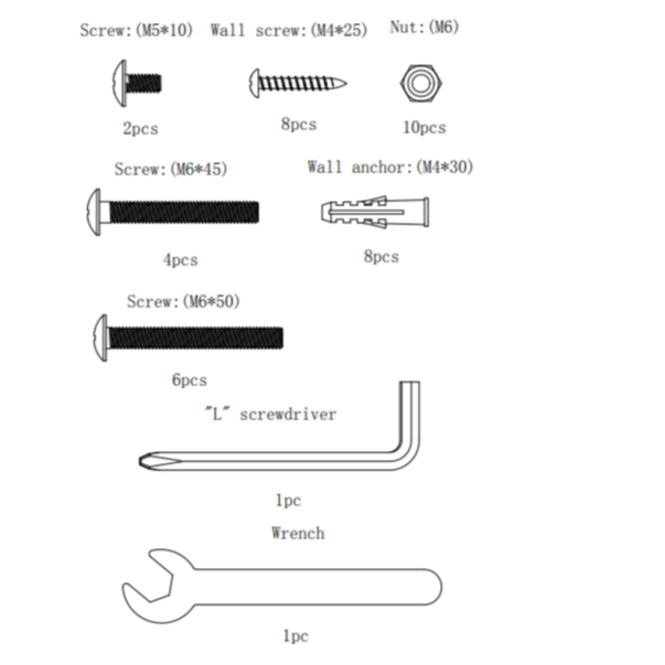 Double handed chin up bar