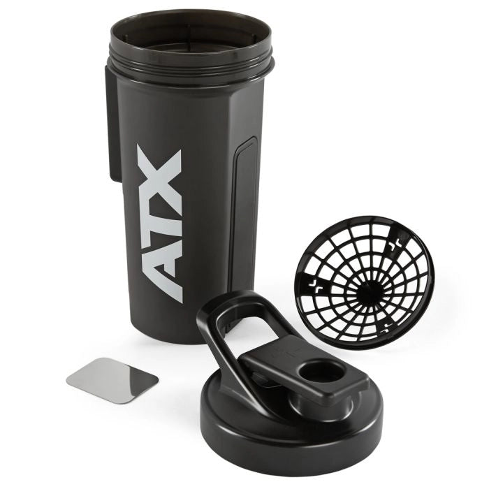 Shaker ATX® sort (1000 ml) med magnetisk holder