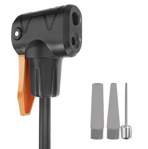 Fodpumpe med manometer (16 bar / 230 PSI)